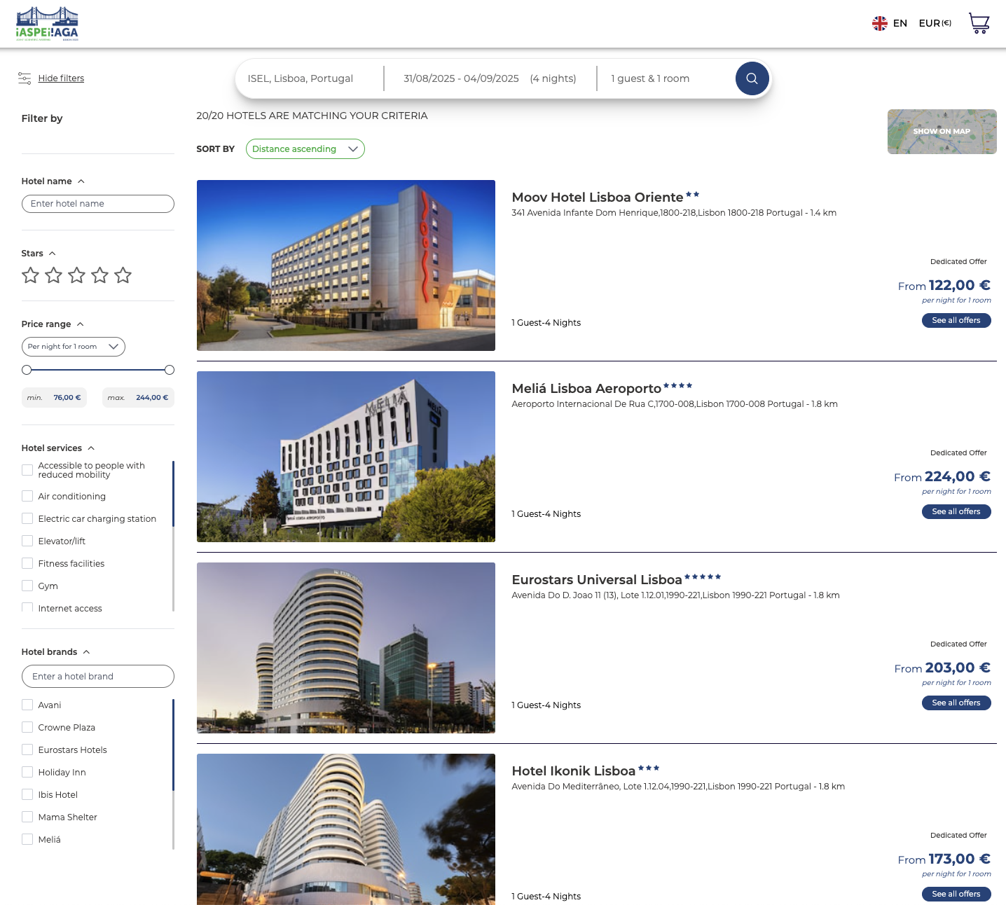 Hotel Booking Site